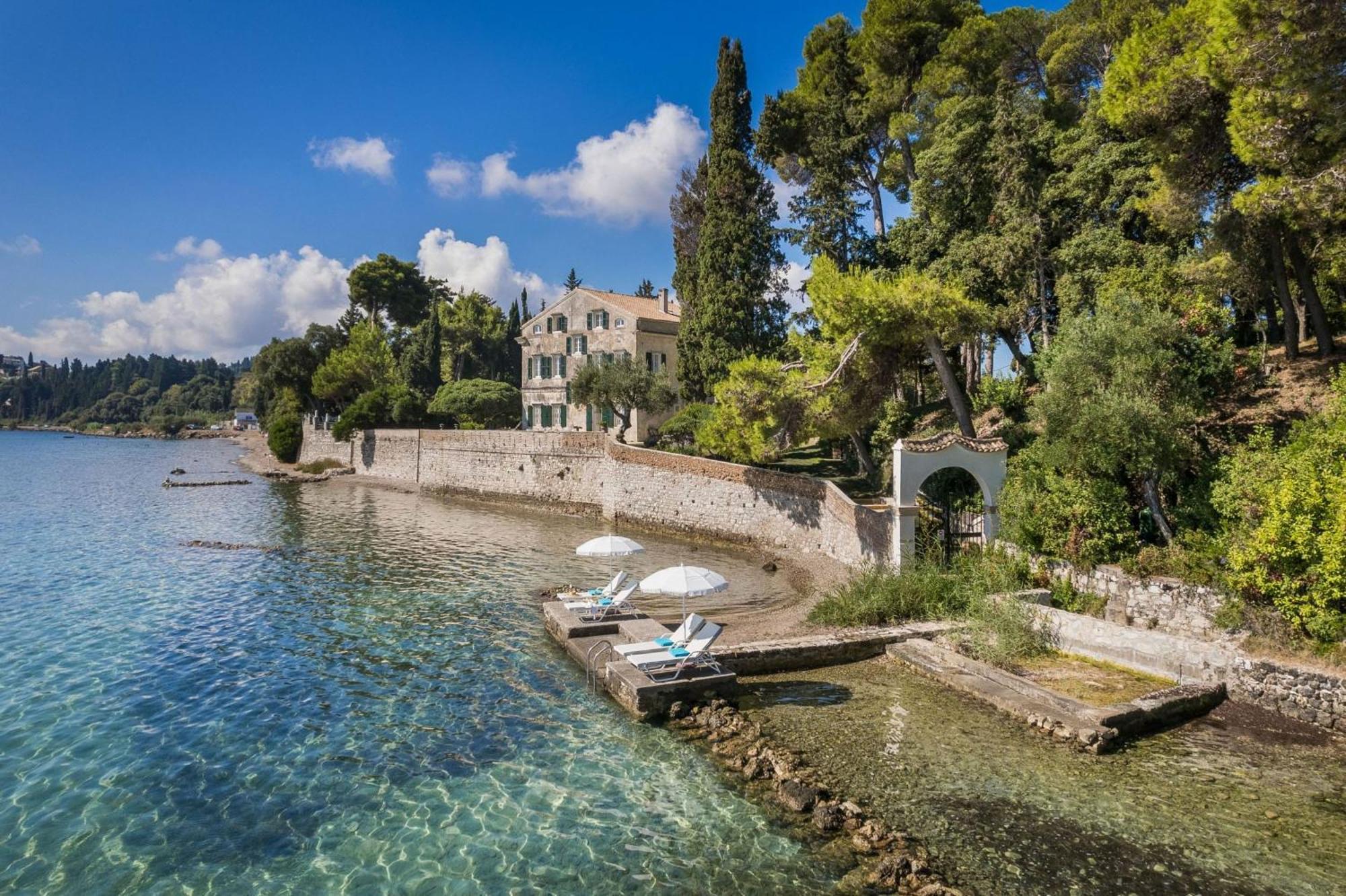 Magnificent Seafront Corfu - 5 En-suite Bedrooms -the Durrells House | Historic Elegance & Modern Luxuries - Direct Access & Private Heated Pool Villa *